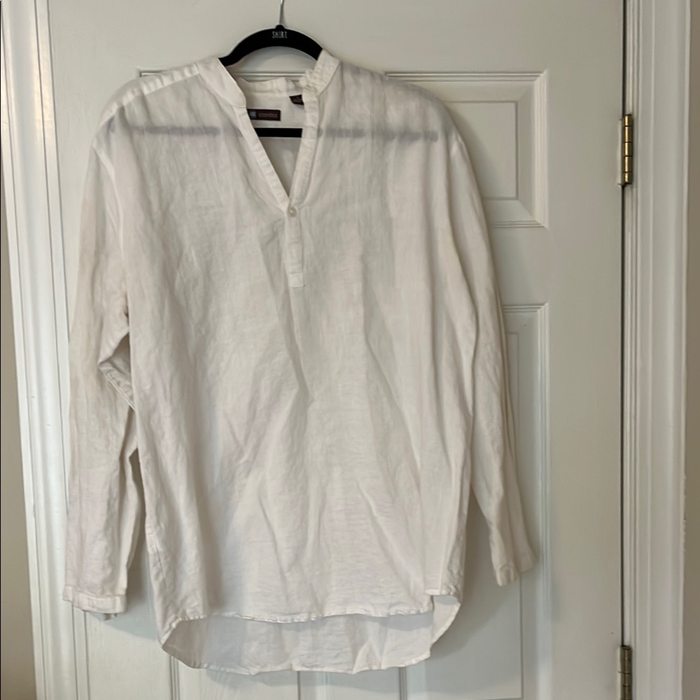 Cream Casual Shirt Relaxed Fit
